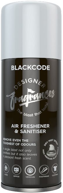 Designer Fragrance Blast Can - Blackcode - Car Air Freshener - Main image